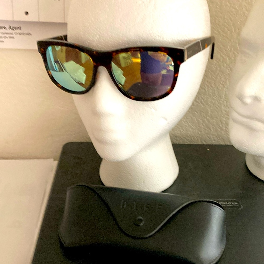Diff eyewear MILO SUNGLASSES..polarized